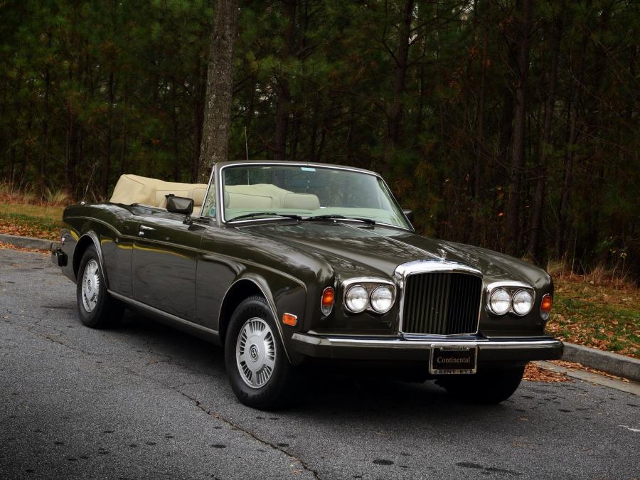  Bentley Continental Convertible 1984 года  (фото 10 из 11)